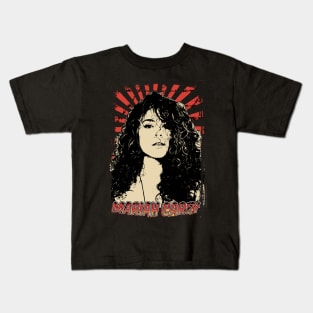 Mariah Carey 90s Retro Vintage Aesthetic Kids T-Shirt